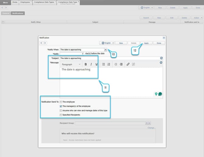 Employee Compliance Dates 4