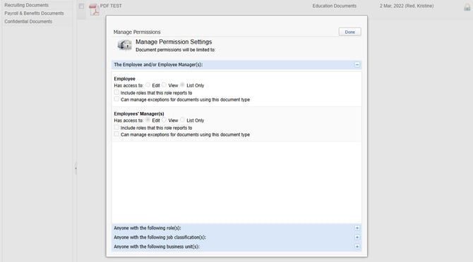 Employee documents 14