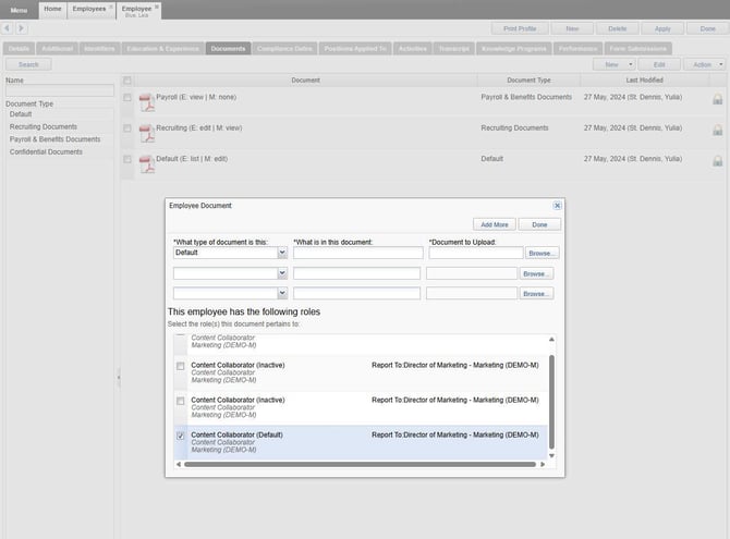 Employee documents 9