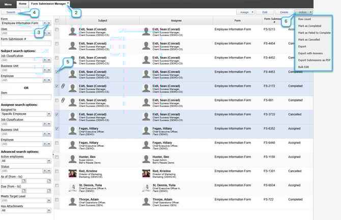 Form Submission Manager Review