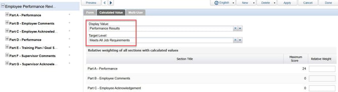 Form display values 2