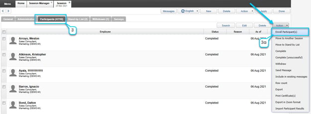 Session - Enroll Participants 1