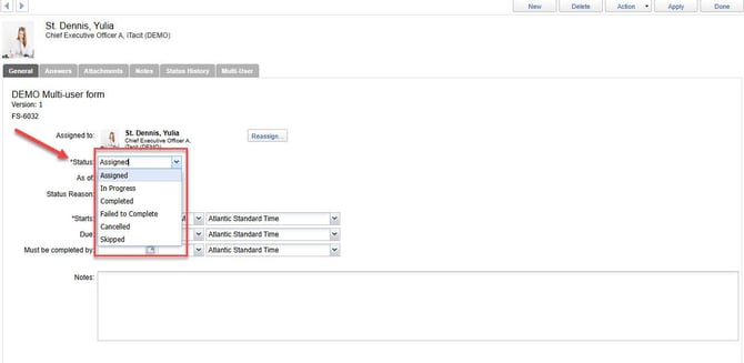 Update form submissions 2